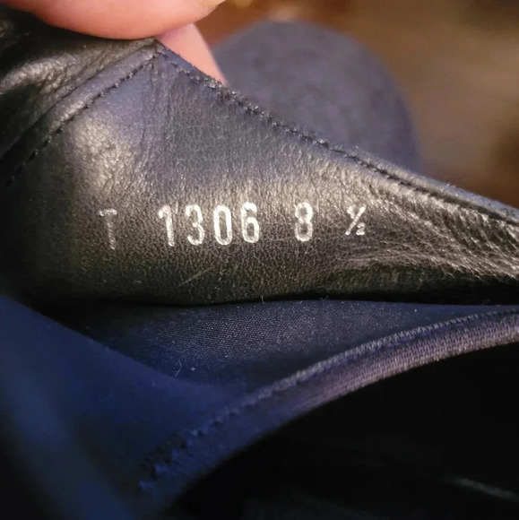 THEORY Men's black calfskin leather lace-up round toe minimalist oxfords 8.5 - Picture 10 of 16